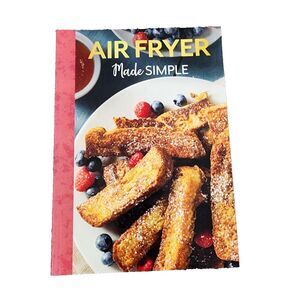 Maddy Hayes Air Fryer Made Simple Recipes Cookbook Pictures Healthy Cooking NEW
